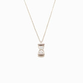 EVERY SECOND EVERY MINUTE HOURGLASS NECKLACE