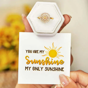 YOU ARE MY SUNSHINE SUN RING