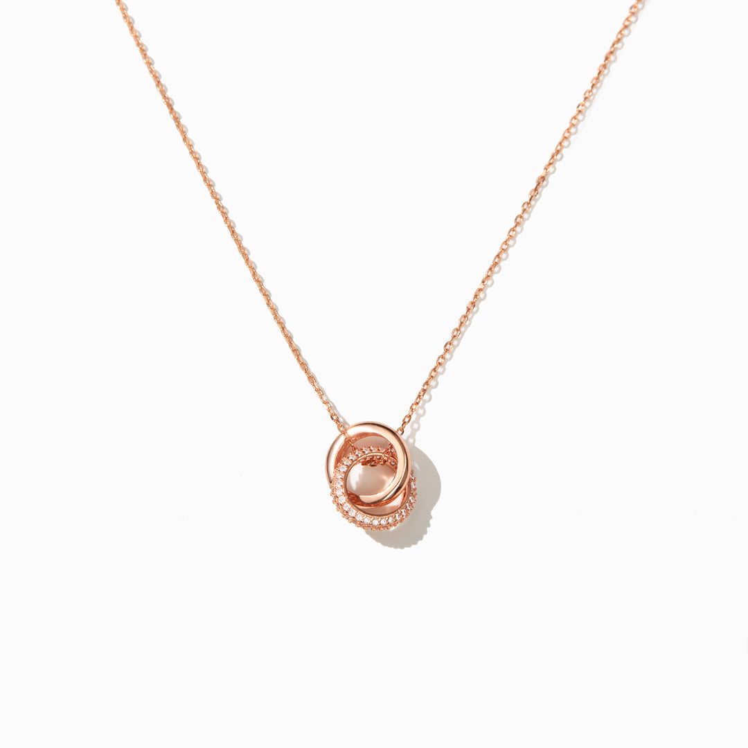 FRIENDSHIP NECKLACE SILVER / ROSE GOLD